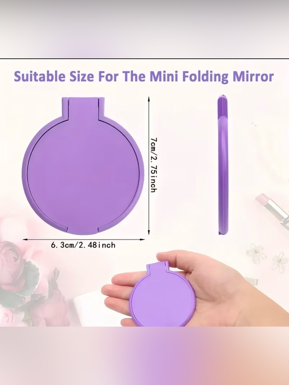 Compact mirror - Picture 3 of 5